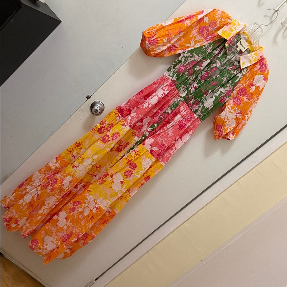 Floral Multicolor Maxi Dress